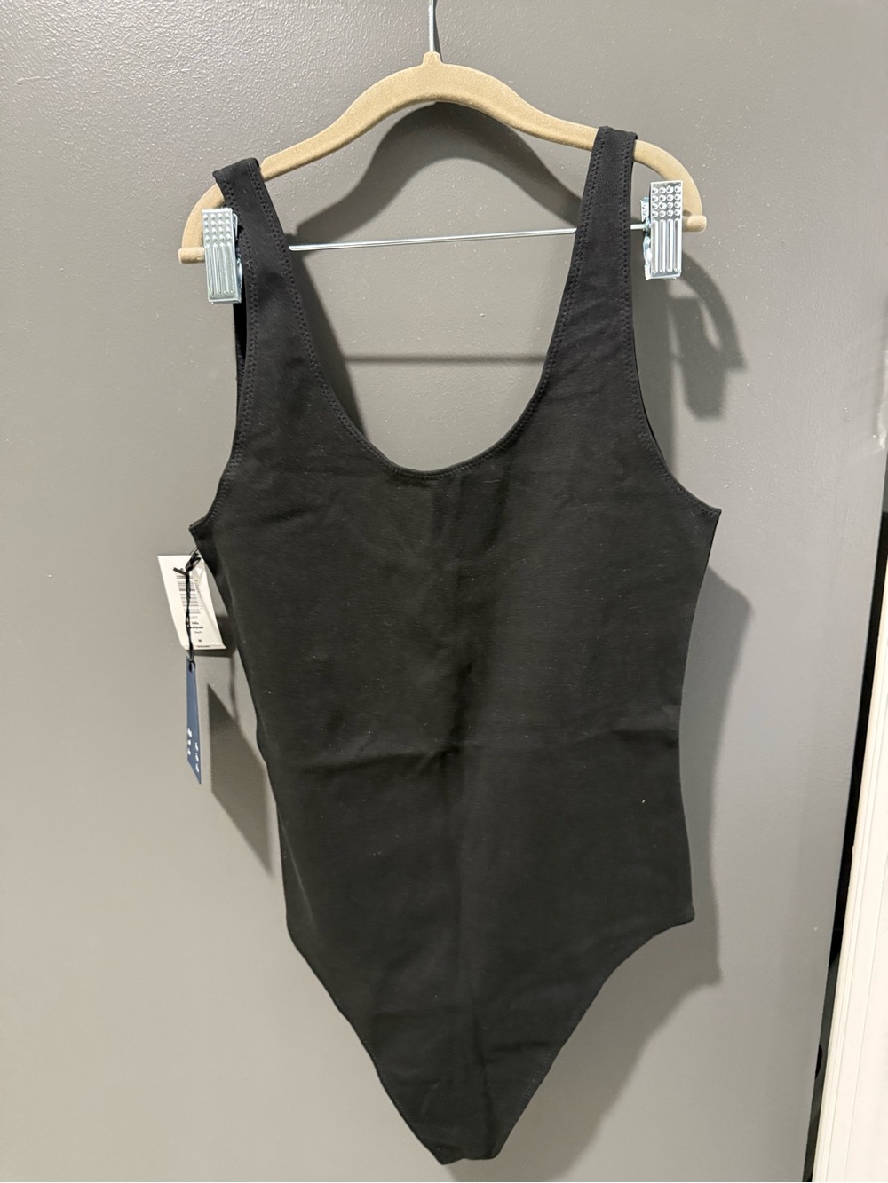 Wilfred Free Black Tank One-Piece Bodysuit